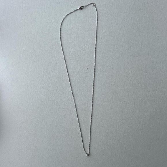 14K White Gold Diamond Necklace Round Brilliant HGL Diamond 11ct Clarity Sl2 - Picture 6 of 10